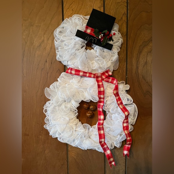 Snowman Wreath ☃️ - Picture 2 of 5